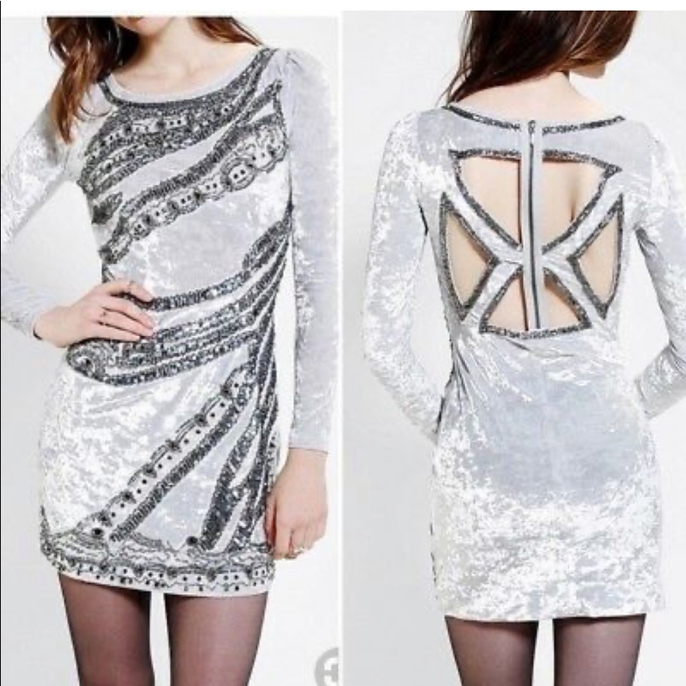 Urban outfitters kimchi blue sequence mini dress